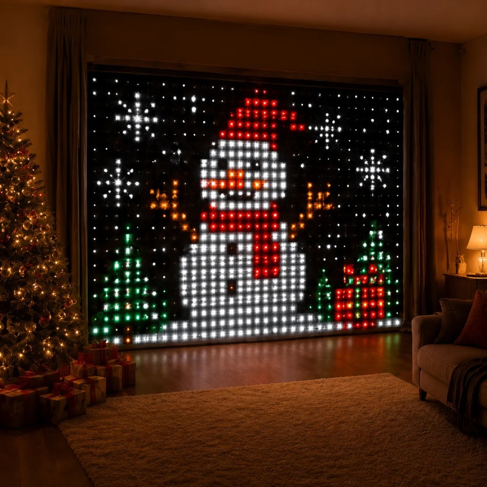 LED Pixel Curtain Lights Bluet - Led Fairy String Lights recension och pris