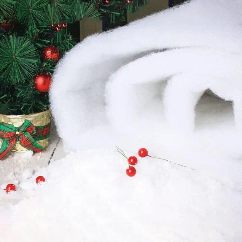 Artificial Snow Carpet Fake Sn - Christmas Throw Blanket recension och pris