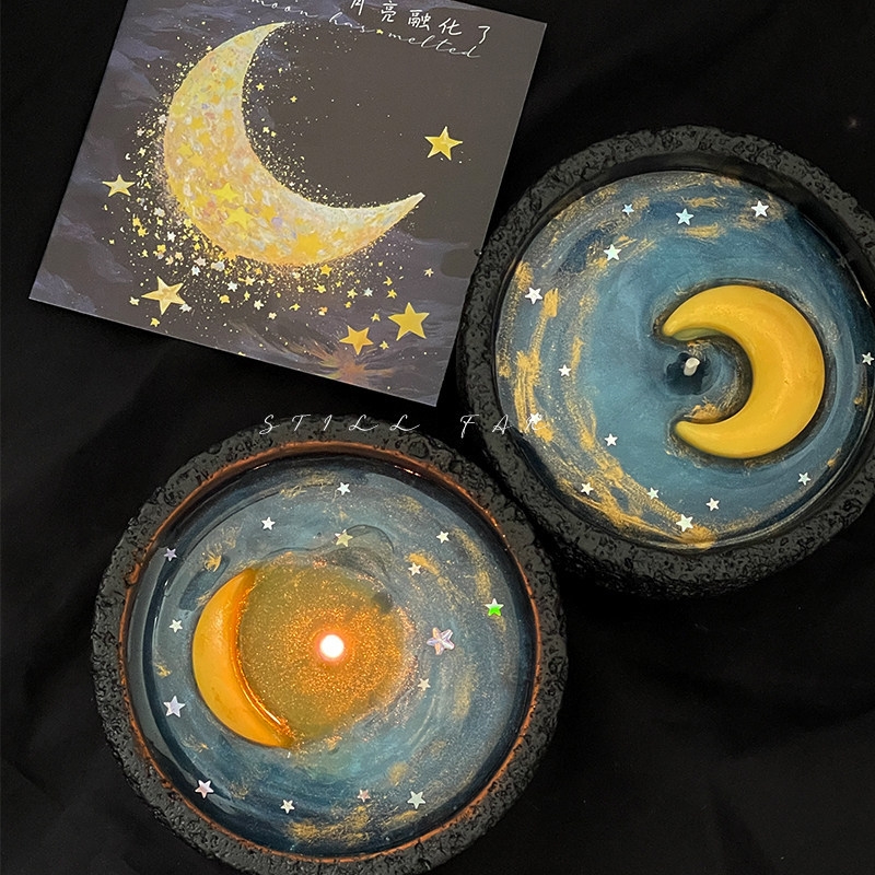 Melting Moon Scented Candle Ha - Holiday Candle Set recension och pris