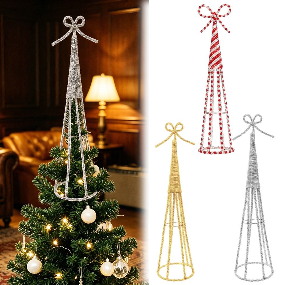 Wrought Iron Christmas Tree To - Star Tree Topper recension och pris