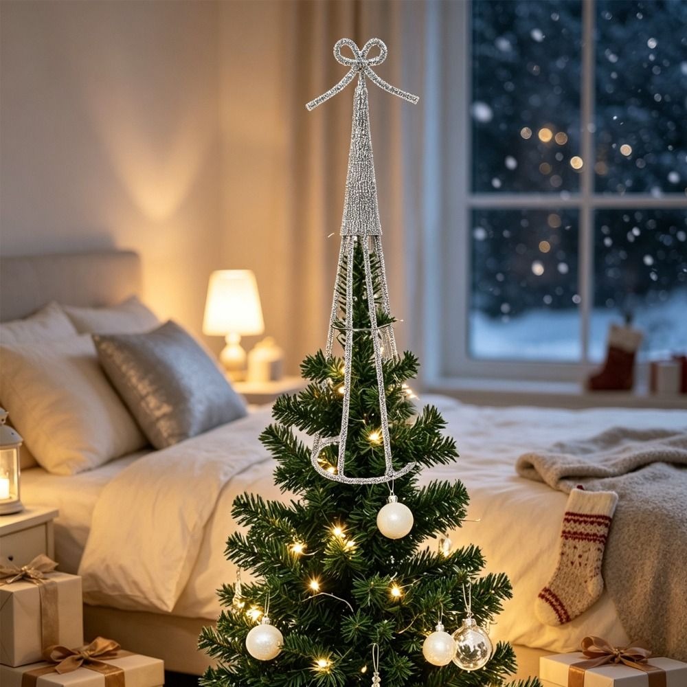 Wrought Iron Christmas Tree To - Star Tree Topper recension och pris