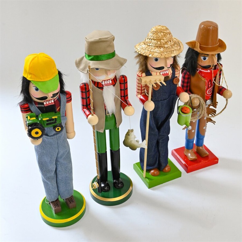 Wooden Nutcracker Soldiers Dri - Nutcracker Figurine recension och pris