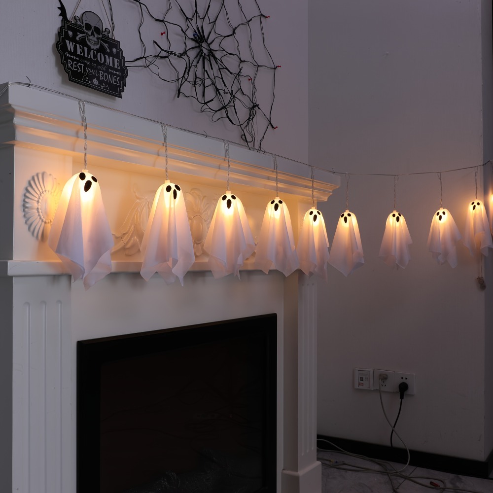 1 Set of 10 Halloween Hanging  - Led Fairy String Lights recension och pris