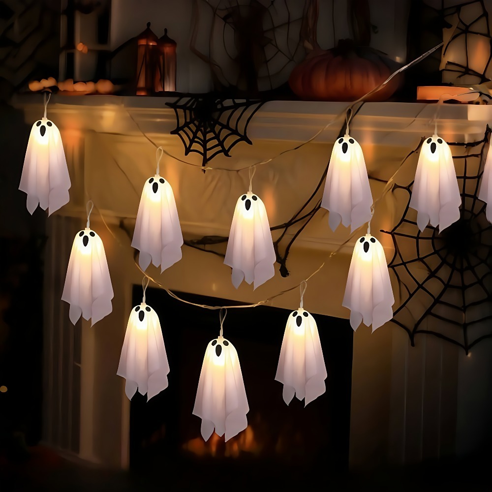 1 Set of 10 Halloween Hanging  - Led Fairy String Lights recension och pris
