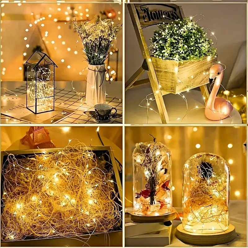 USB LED String Lights Copper S - Led Fairy String Lights recension och pris